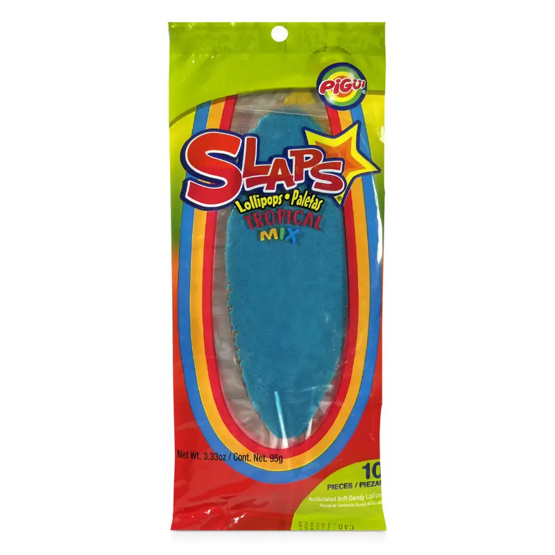 Dulces Pigui Cachetada Tropical | 10ct, Bag