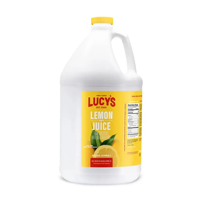Lucy's Lemon Juice | 1gallon, Bottle