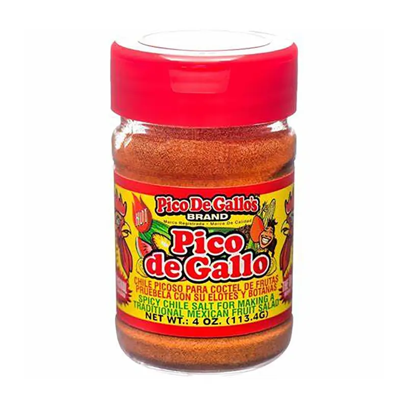 Pico De Gallo Spicy Chile Salt for Fruit Salad | 4oz, Bottle