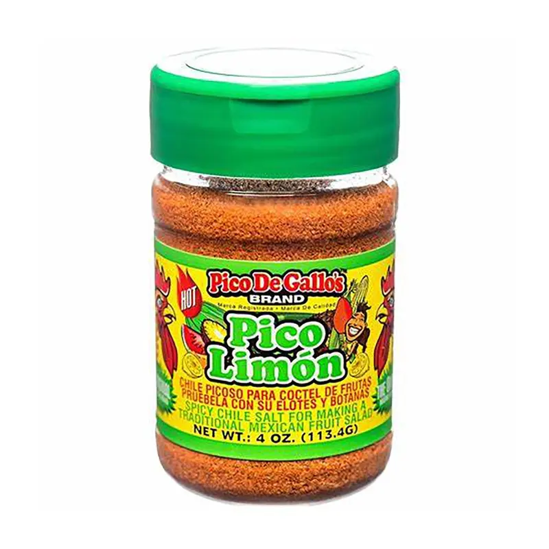 Pico Limon Spicy Chile Salt for Fruit Salad | 4oz, Bottle