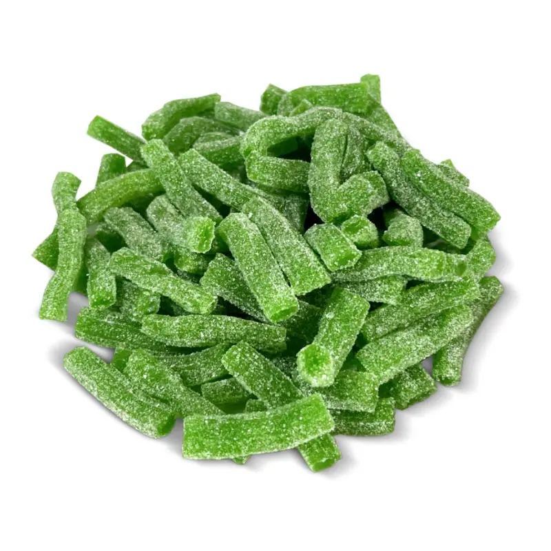 Sour Dudes Sour Green Bites Apple | 2.2lb, Bag