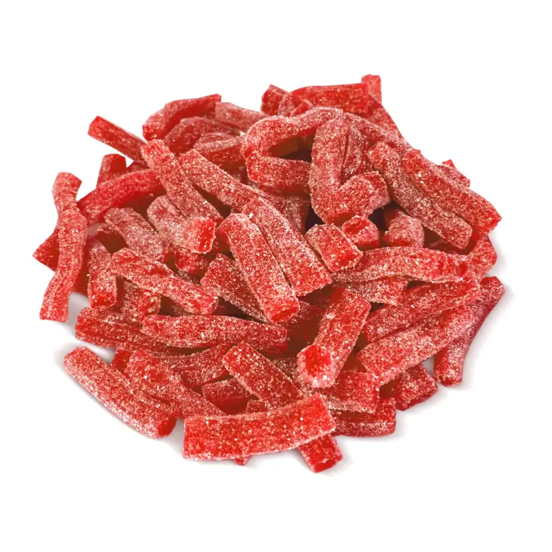 Sour Dudes Sour Red Bites Strawberry | 2.2lb, Bag