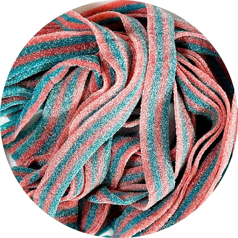 Sour Power Belts Cotton Candy | 6.6lb, Bag