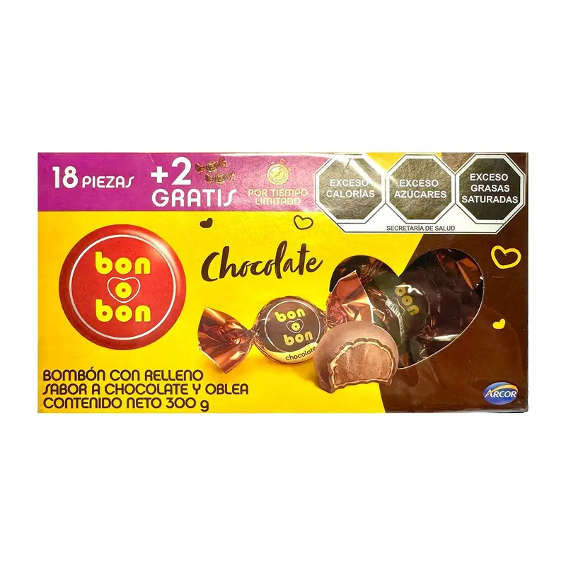 Arcor Bon O Bon Chocolate | 18ct, Box