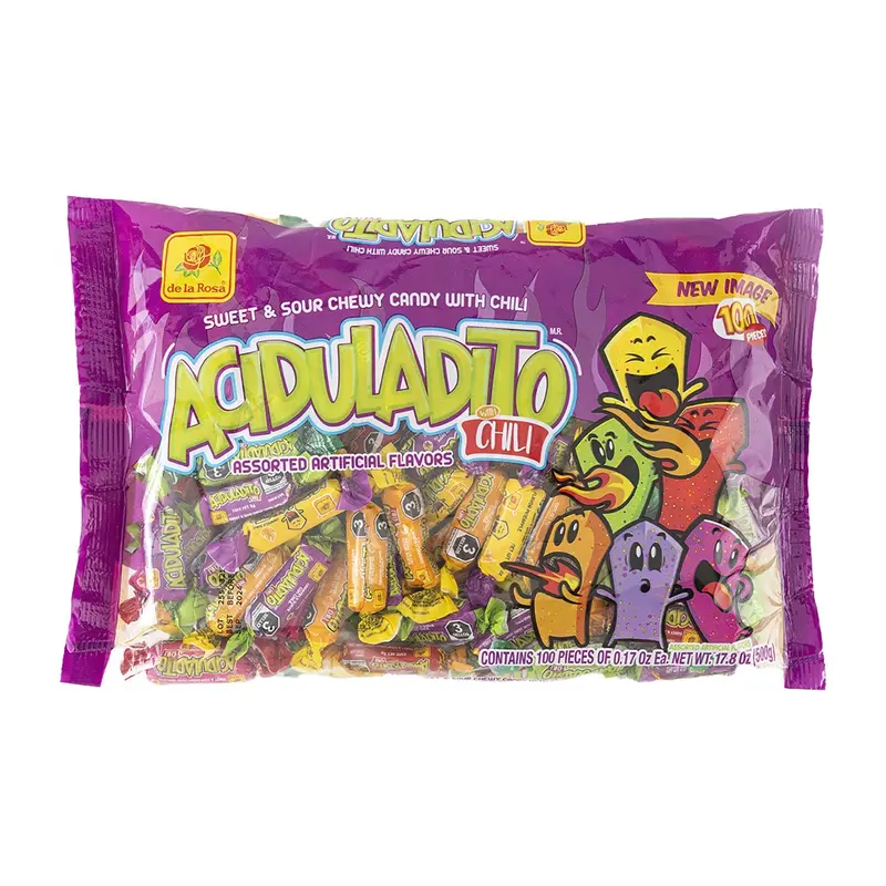 De La Rosa Caramelo Suave Acidulado | 100ct, Bag