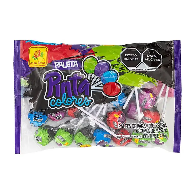 De La Rosa Paleta Pinta Colores | 50ct, Bag