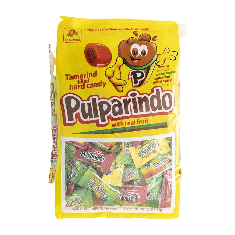 De La Rosa Pulparindo Caramelo Duro | 68ct, Bag