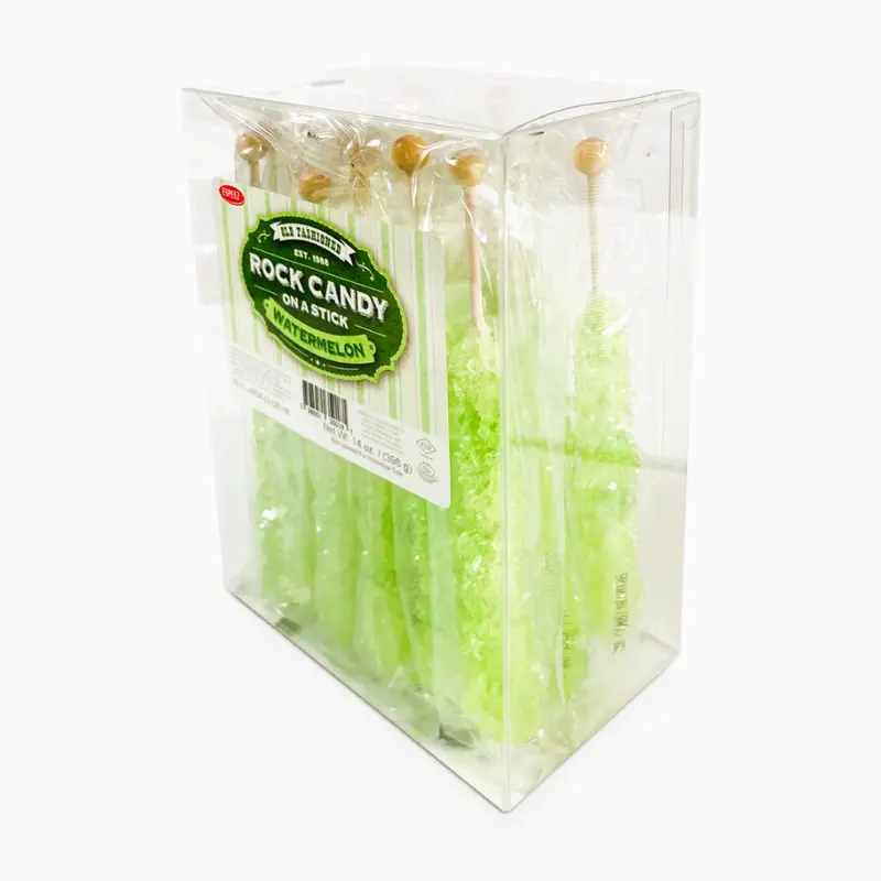 Espeez Old Fashioned Rock Candy Light Green | 18ct, Box