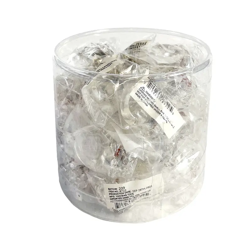 Flashing Clear Ring Tub | 24ct, Tub