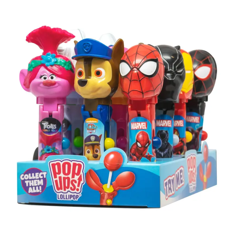 Flix Candy Pop Up Assorted Characters | 42oz, 12ct, Box