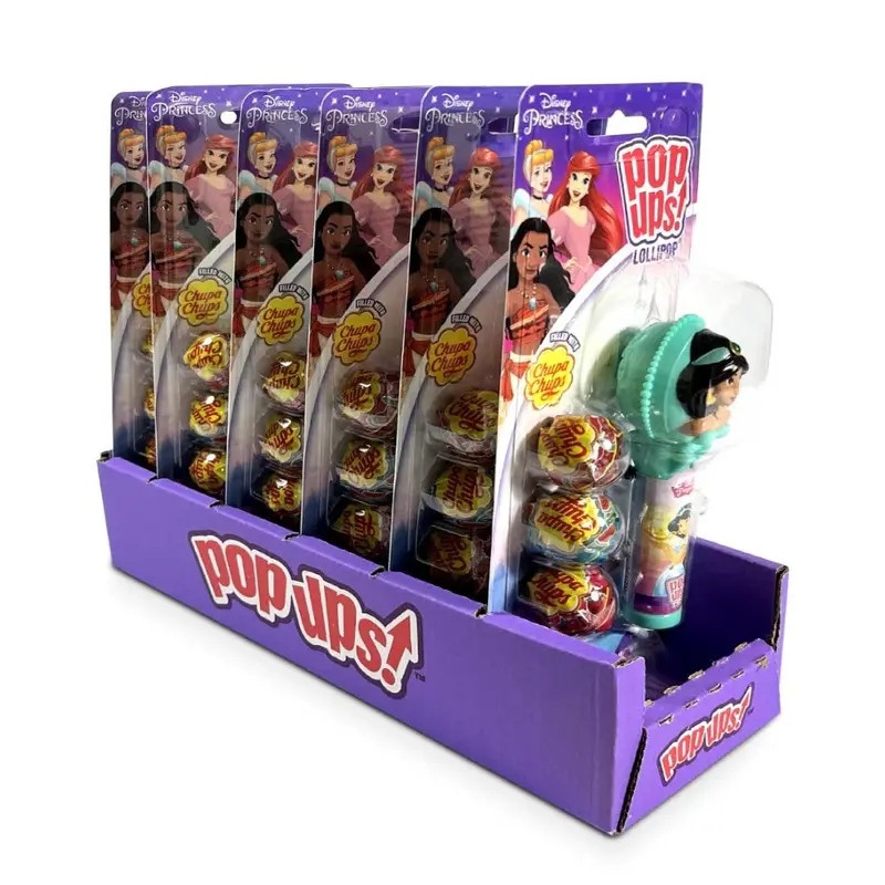 Flix Candy Pop Up Princess Blister Card | 1.26oz, 6ct, Box