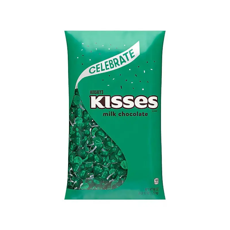 Hershey Kisses Dark Green | 3.75 lb, Bag