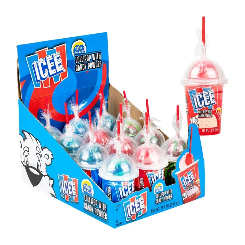 Icee Dip-N-Lik Popping Powder | 12ct, Box
