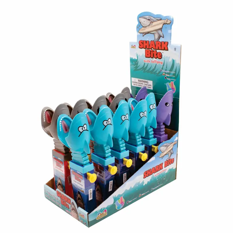 Kidsmania Shark Bite Lollipop | 12ct, Box
