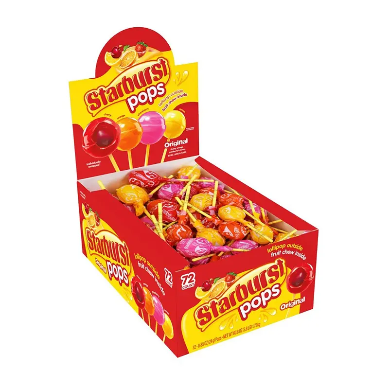 Spangler Candy Starburst Pops | 72ct, Box
