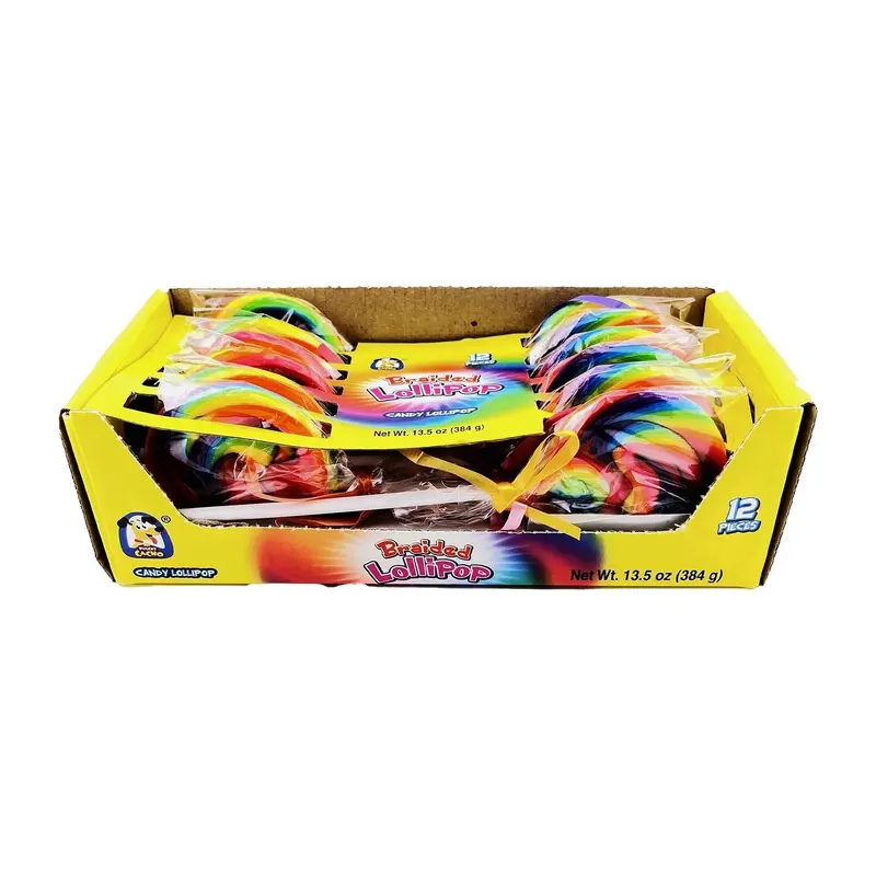 Tipicos Paleta Trenzada Asst | 12ct, Box