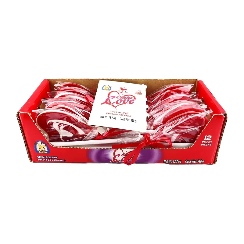 Tipicos Paleta Trenzada Love | 12ct, Box