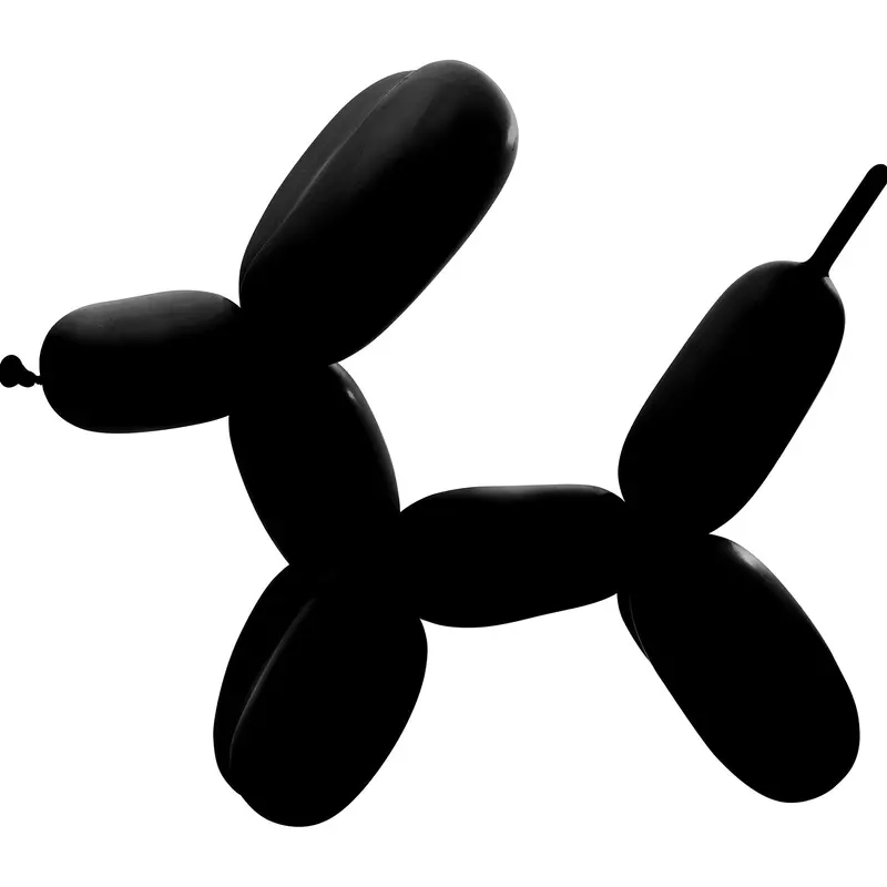 Twisting Balloon Black | 100ct, Bag