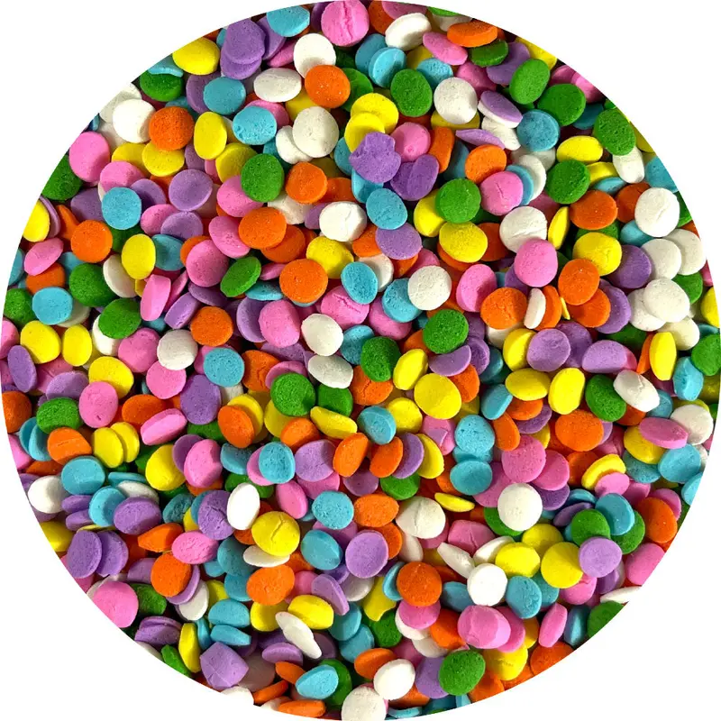 DecoPac Confetti Quins Pastel Large | 18oz, Tub