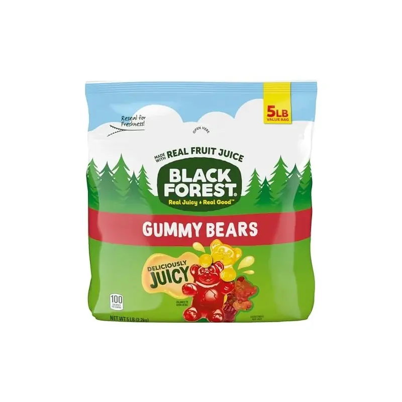 Ferrara Black Forest Gummy Bears | 5lb, Bag