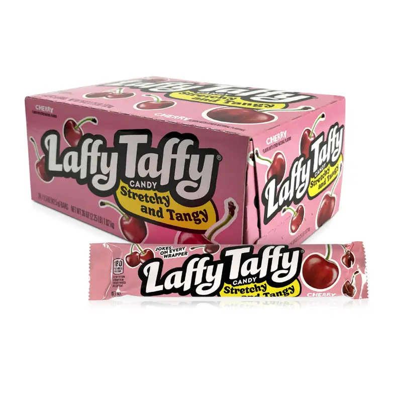 Ferrara Laffy Taffy Cherry | 1.5oz, 24ct, Box