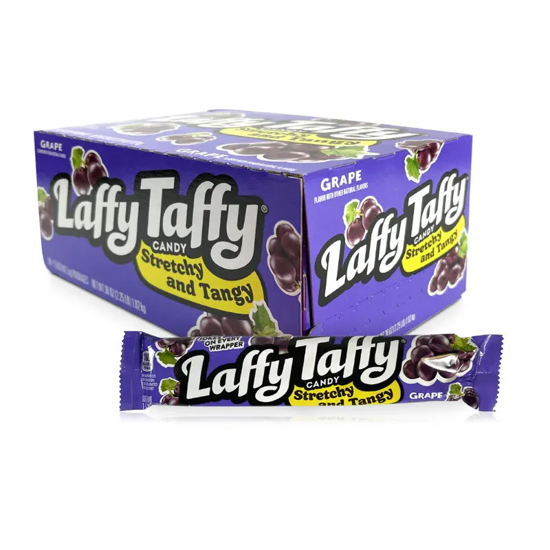 Ferrara Laffy Taffy Grape | 1.5oz, 24ct, Box