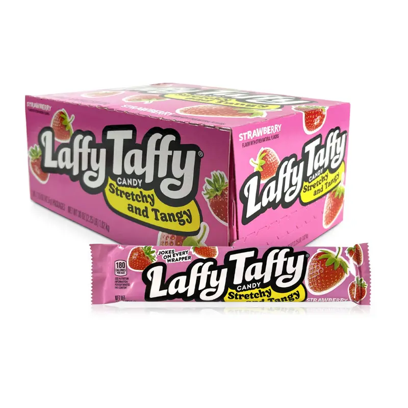 Ferrara Laffy Taffy Strawberry | 1.5oz, 24ct, Box