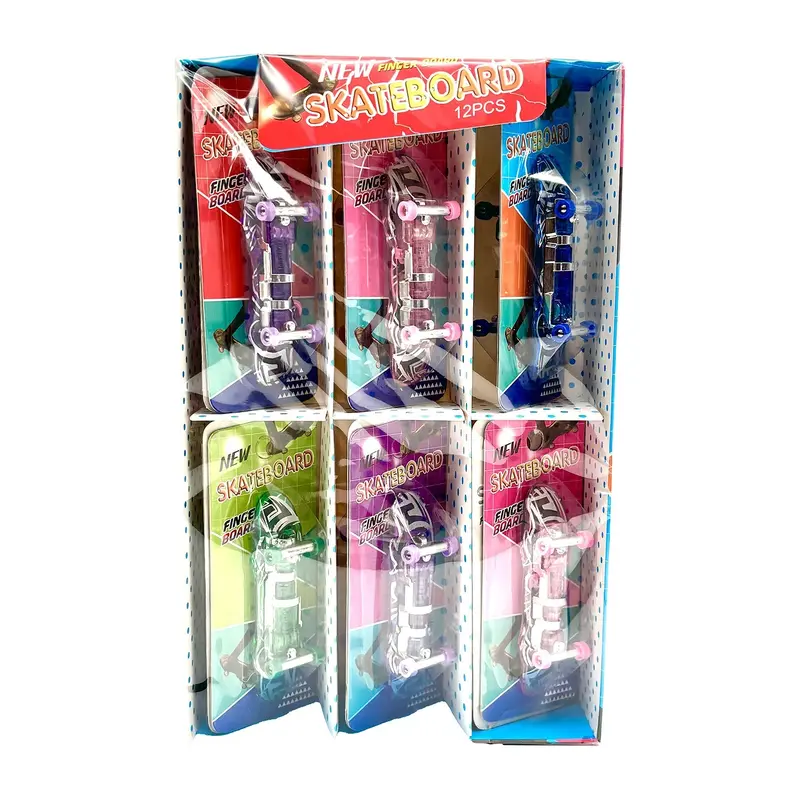 Finger Skateboard Led | 12ct, Bag