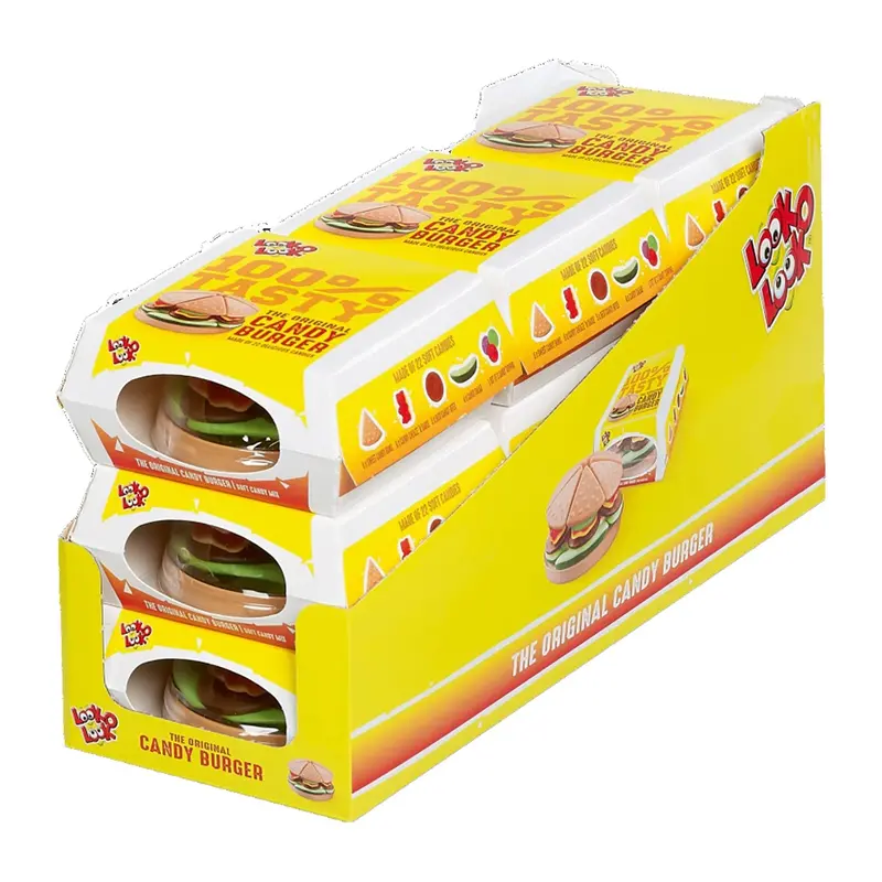 Raindrops Gummy Hamburger Small | 4.59oz, 9ct, Box