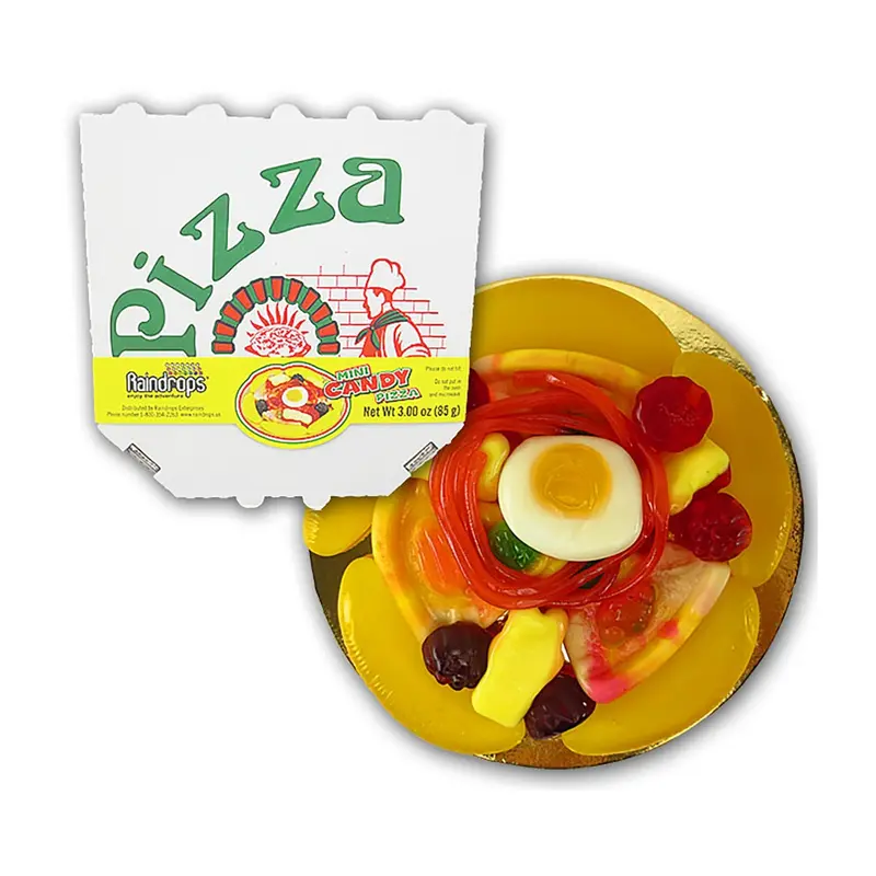 Raindrops Gummy Pizza Small | 3oz, 18ct, Box