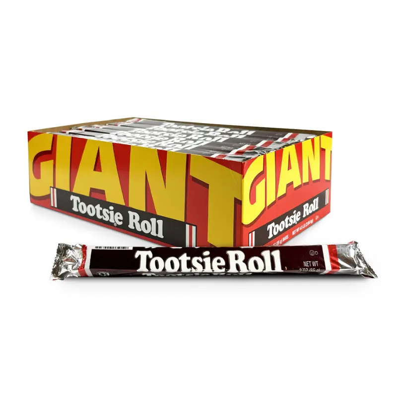 Tootsie Roll Nostalgic Giant Bar | 3oz, 24Pack, Box