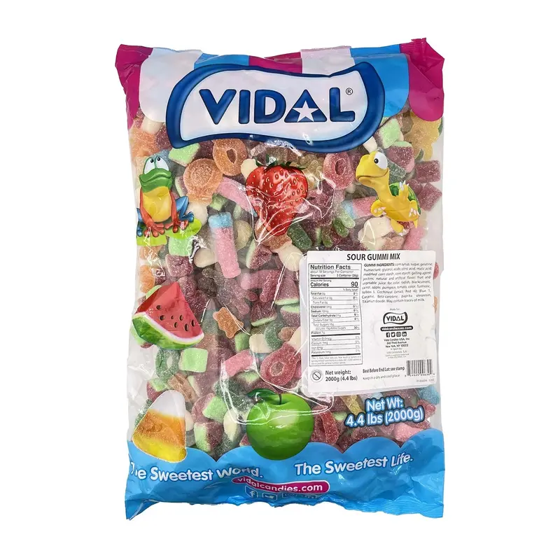 Vidal Gummy Sour Mix | 4.4lb, Bag