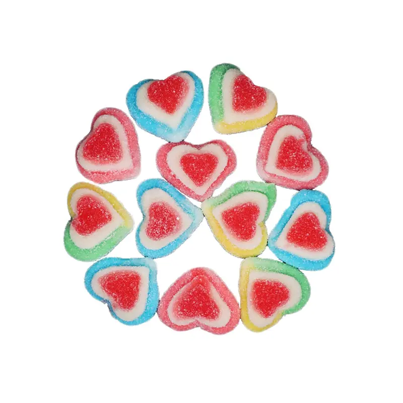 Vidal Gummy Triple Hearts | 4.4lb, Bag