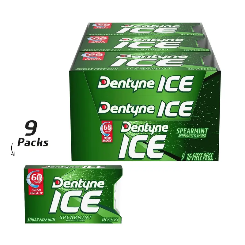 Dentyne Spearmint Gum | 9ct, Box