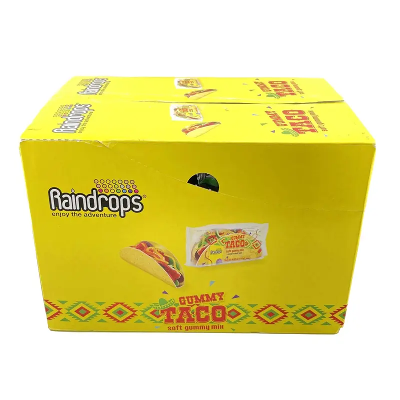 Raindrops Gummy Taco Small | 4.06oz, 14ct, Box