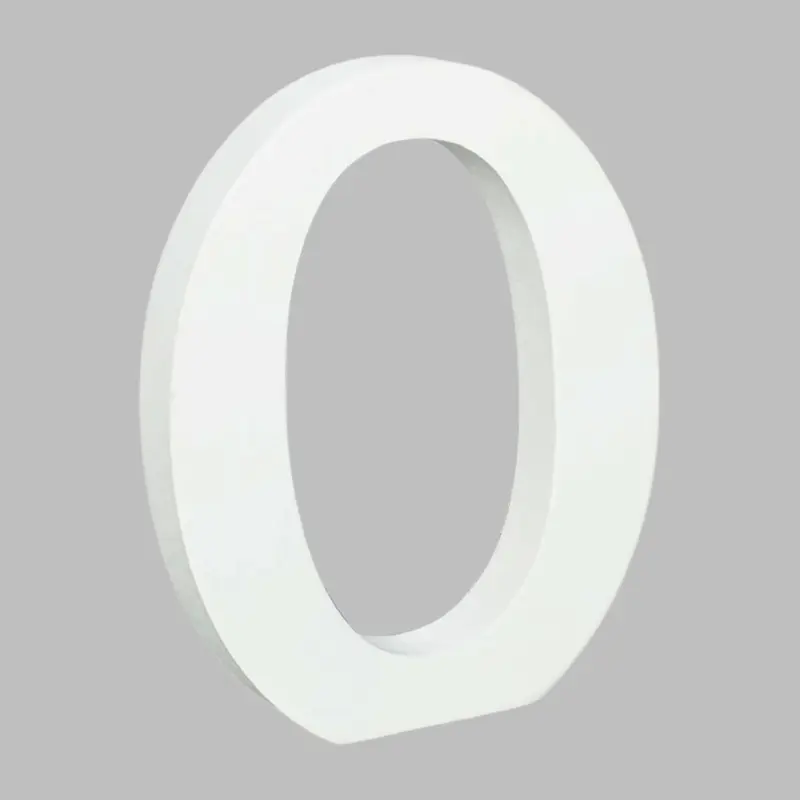 Wooden Letter O (7.5") | Bag