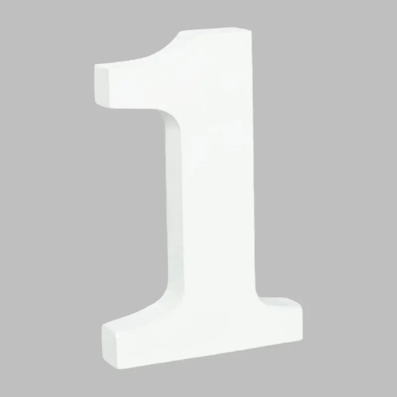 Wooden Number 1 (7.5") | Bag