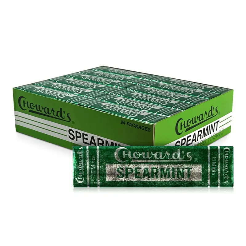 C Howard Spearmint Mints | 0.875oz, 24ct, Box