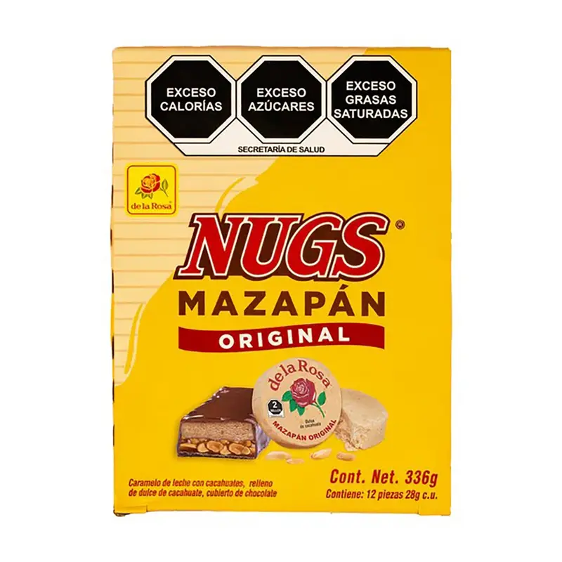 De La Rosa Nugs con Mazapan | 12ct, Box