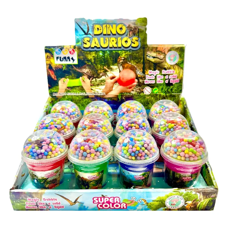 Dinosaur Magic Slime | 12ct, Box