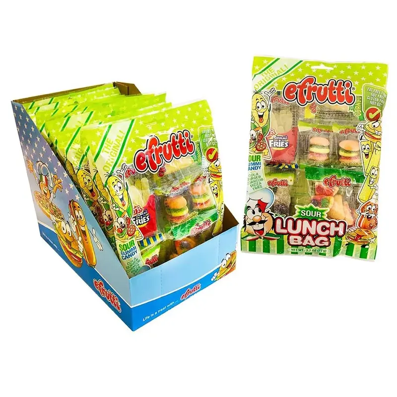 Efrutti Gummy Sour Lunch Box | 2.7oz, Bag