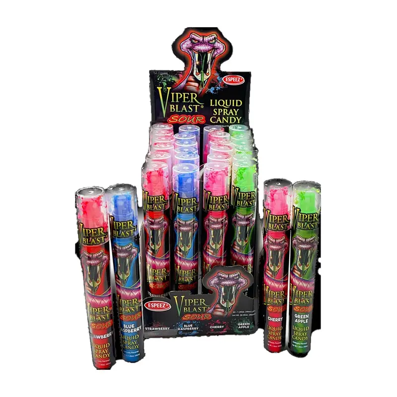 Espeez Viper Blast Sour Liquid Spray Candy | 24ct, Box