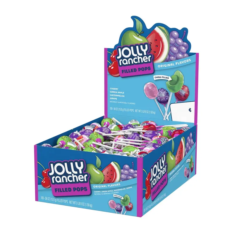 Hershey Jolly Rancher Pop | 0.56oz, 100ct, Box