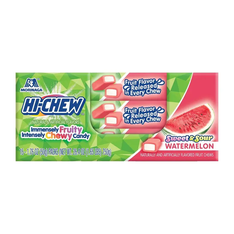 Hi-Chew Watermelon Bar | 15ct, Box