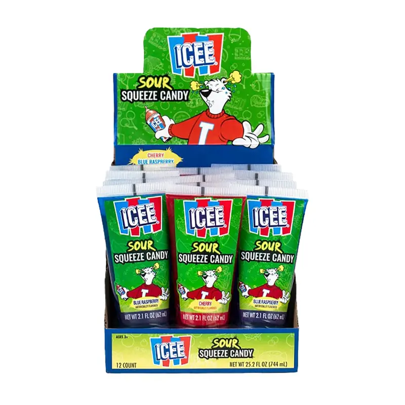 Icee Sour Squeeze Candy | 12ct, Box
