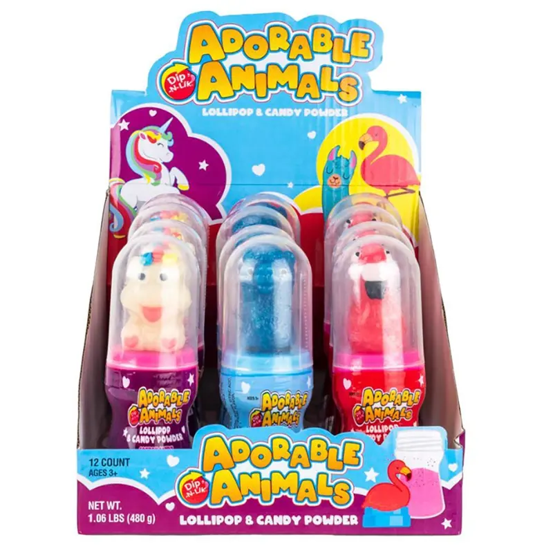 Koko's Adorable Animal Dip-N-Lik | 12ct, Box