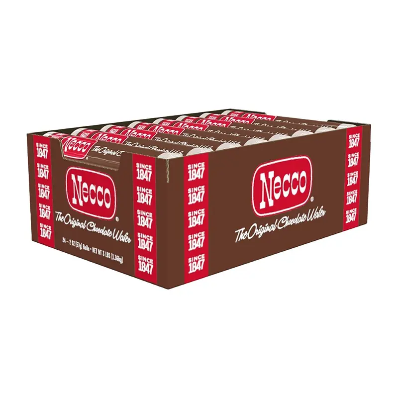 Spangler Necco Chocolate Roll | 24ct, Box