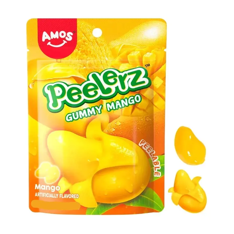 Amos Peelerz - Peelable Gummy Mango | 6oz, Bag