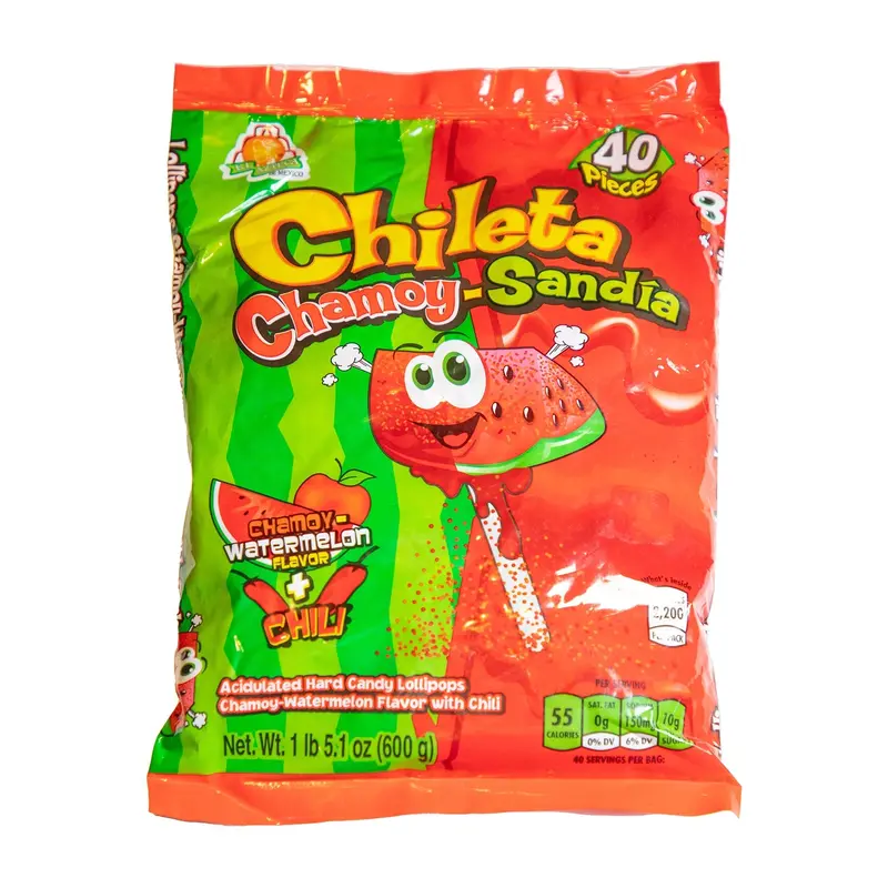 Azteca Chileta Chamoy / Sandia | 40ct, Bag