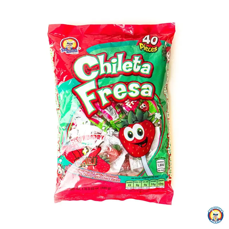 Azteca Chileta Fresa | 40ct, Bag